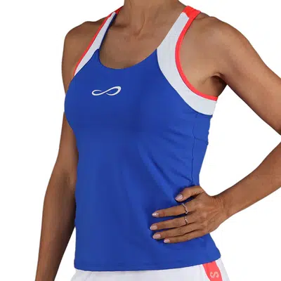Endless Slam Dames Tanktop Koningsblauw/Wit