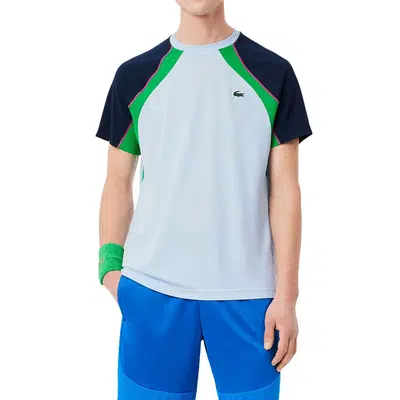Lacoste Players Collection T-Shirt Navy Blauw/Groen