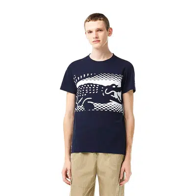 Lacoste TH5195 T-Shirt Donkerblauw