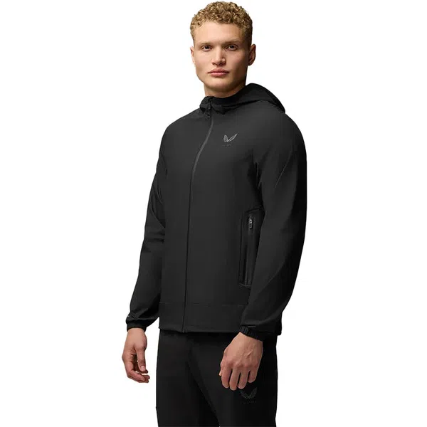 Castore Flex Woven Full Zip Jas Zwart