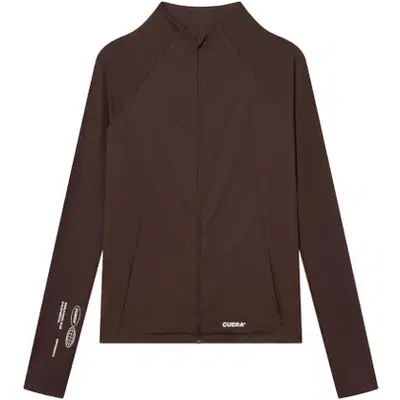 Cuera Active Zip Longsleeve Bruin