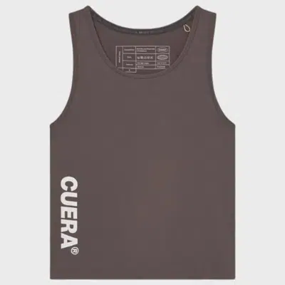 Cuera Oncourt Slim Tanktop Donkerbruin