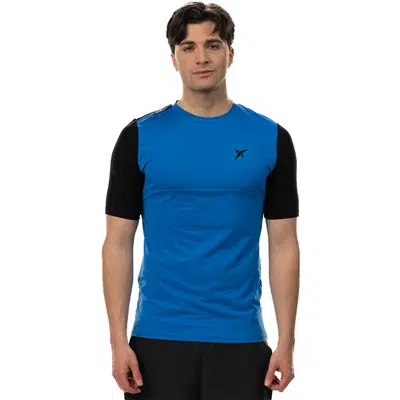 Drop Shot Aker T-Shirt Blauw/Zwart