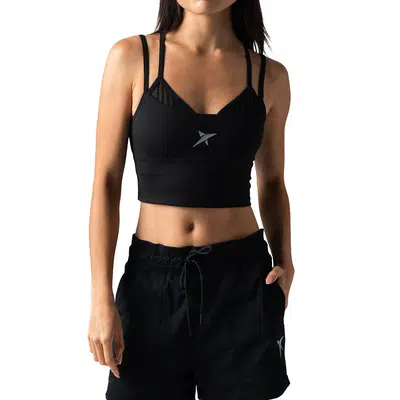 Drop Shot Flight Dames Tanktop Zwart