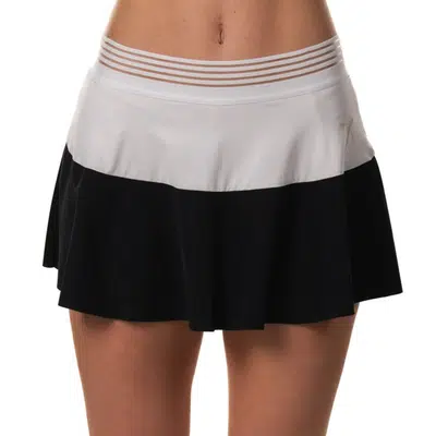 Drop Shot Luna Rok Zwart/Wit