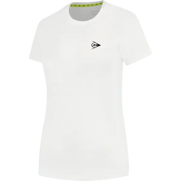 Dunlop Club Crew T-Shirt Meisjes Wit