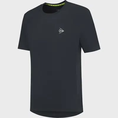 Dunlop Club Heren T-Shirt Zwart