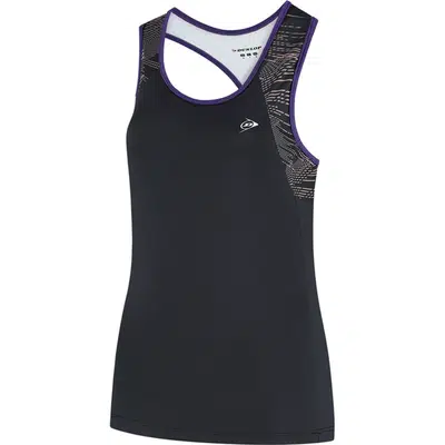 Dunlop Game Tanktop Zwart