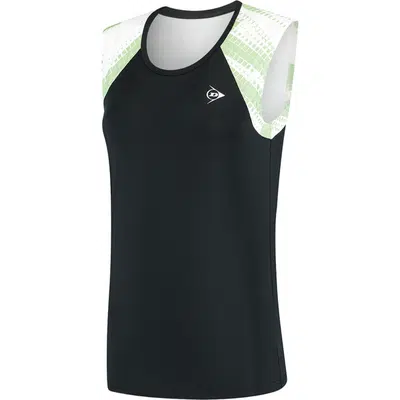 Dunlop Game Dames Tanktop Zwart/Groen