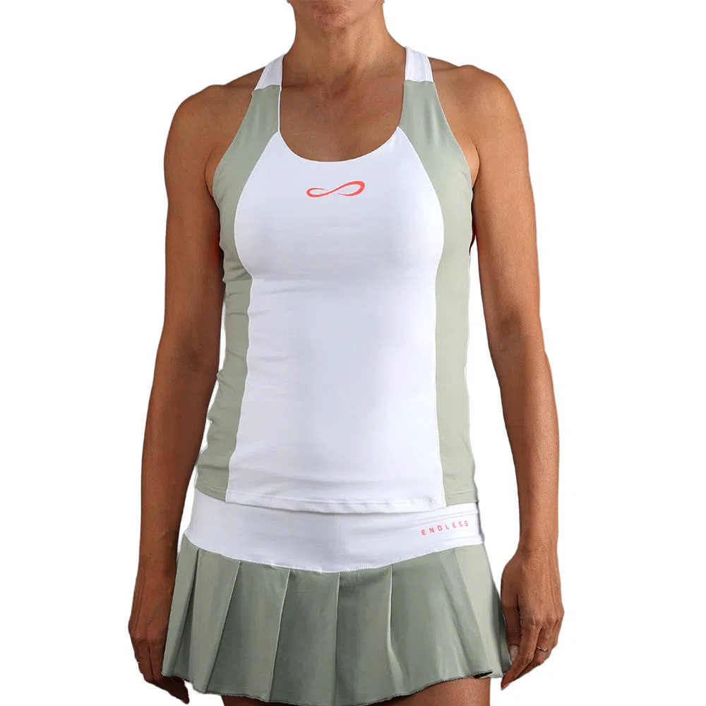 Endless Code Tanktop Dames - Denim
