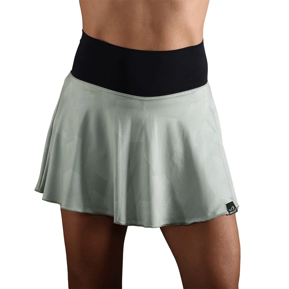 Endless Lux II Rok Dames - Light Army Print