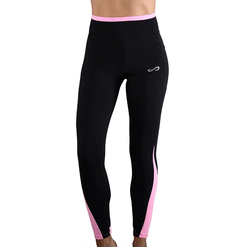 Endless Vexa Legging Dames - Zwart / Roze