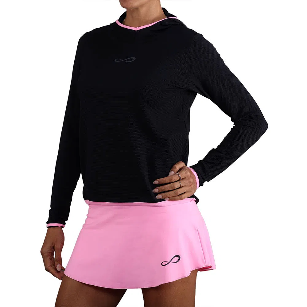 Endless Breath Hoody Zwart Roze Dames