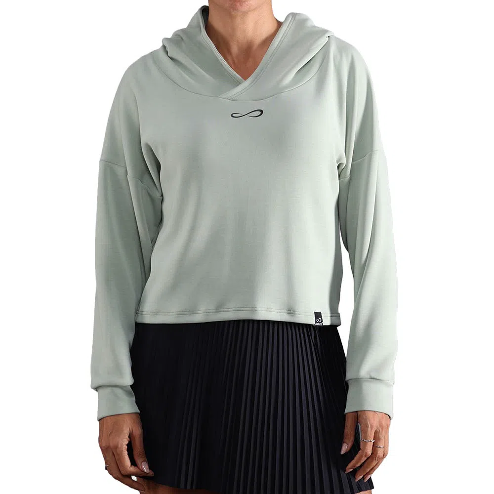 Endless Hypersoft Hoodie Dames - Lichtgroen