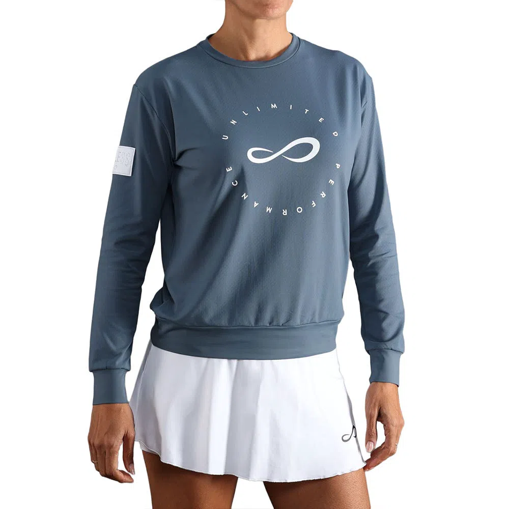 Endless Inner Tech Sweatshirt Dames - Denim