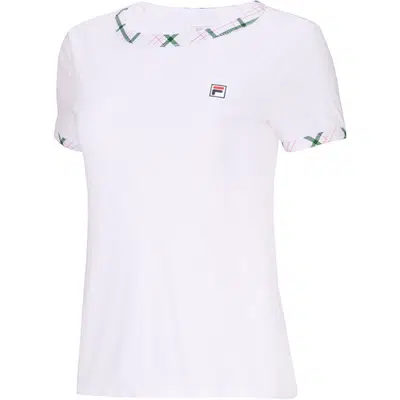 Fila Yamila Dames T-Shirt Wit