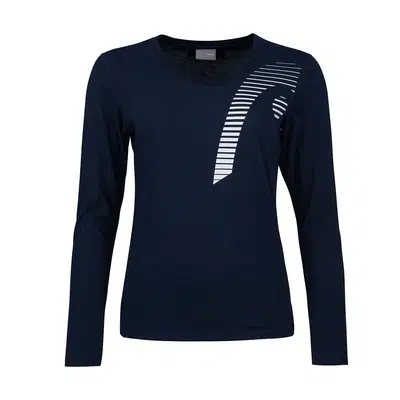 HEAD Club 21 Linda Dames T-Shirt met Lange Mouwen