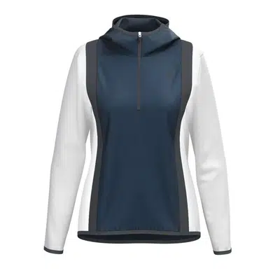 HEAD Club 25 Tech Dames Jas Marineblauw/Wit