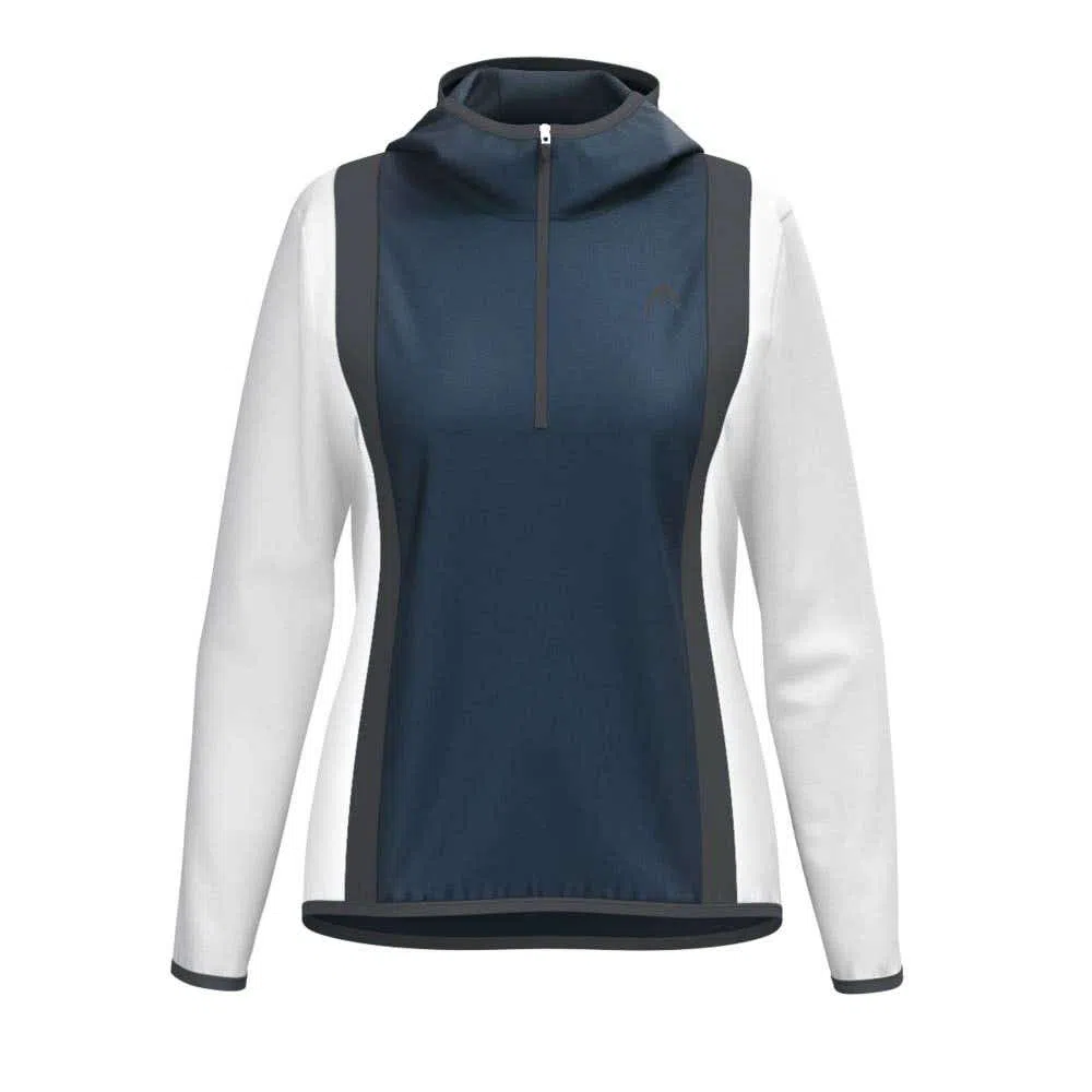 HEAD Club 25 Tech Dames Jas Marineblauw/Wit