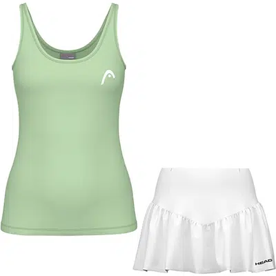 HEAD Dames Tennis- en Padeltop met Rok Set 4