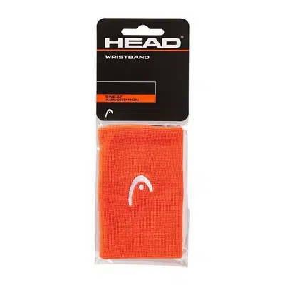 HEAD Logo Polsband 5 Inch Oranje