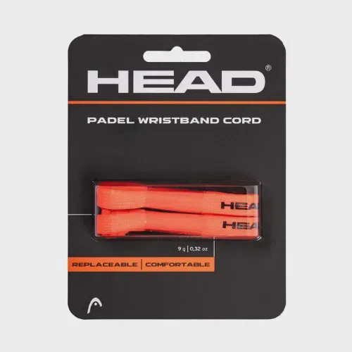 HEAD Padel Wristband Cord - Fluo Oranje