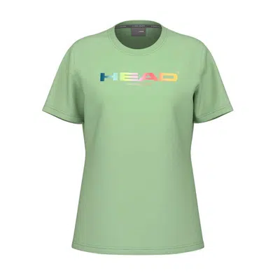 HEAD Rainbow Dames T-Shirt Groen