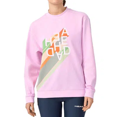 HEAD Rally Sweatshirt Dames Roze