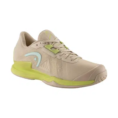 HEAD Sprint Pro 3.5 Dames Beige/Limoen