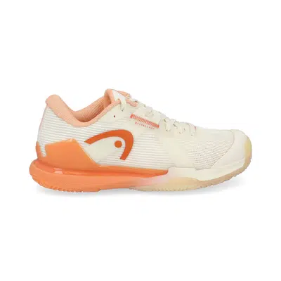 HEAD Sprint Pro 4.0 Dames Padel Schoenen Wit/Oranje