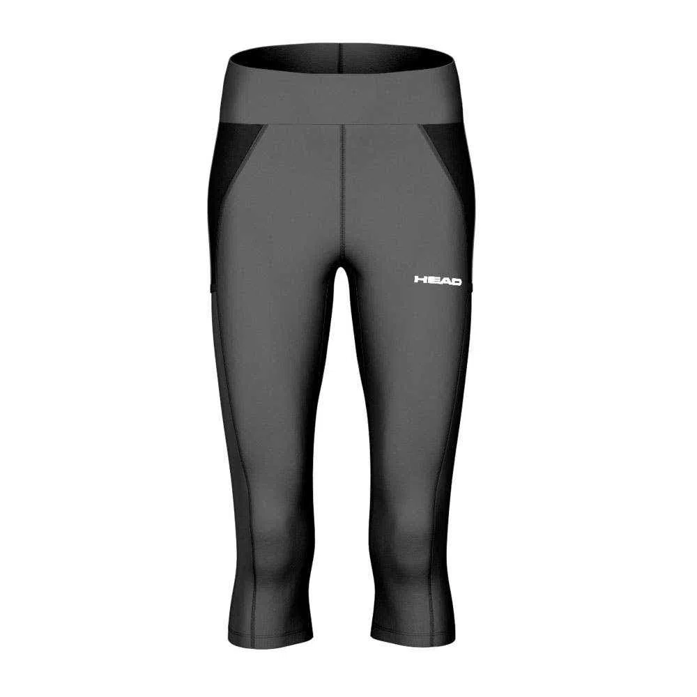 HEAD Tech 3/4 Dames Legging Zwart