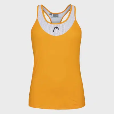 HEAD Tenley Dames Tanktop Oranje/Wit