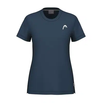 HEAD Tie-Break Dames T-Shirt Donkerblauw