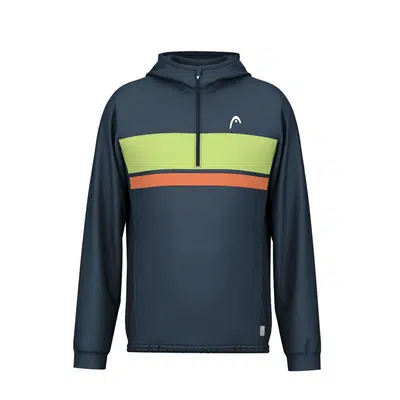 HEAD Topspin Hooded Midlayer Donkerblauw