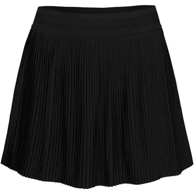 The Indian Maharadja Fine Pleated Rok Zwart