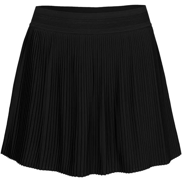 The Indian Maharadja Fine Pleated Rok Zwart