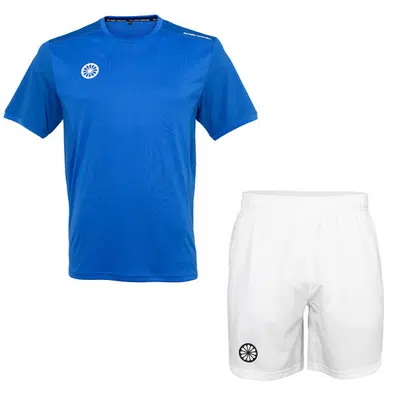 The Indian Maharadja Jaipur Trainingsset Jongens Blauw/Wit