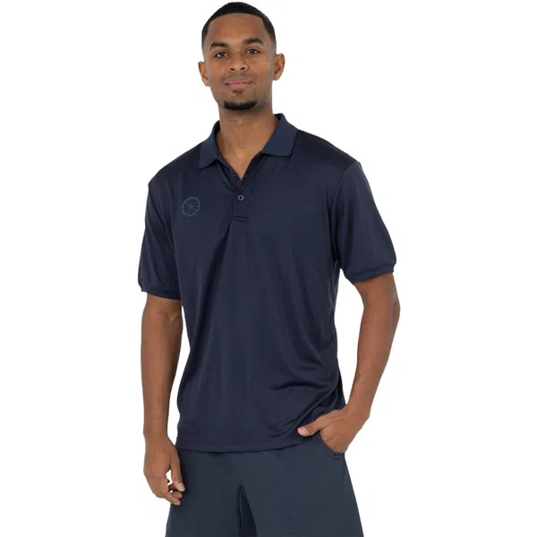 The Indian Maharadja Pique Polo Donkerblauw
