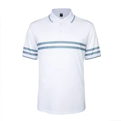 The Indian Maharadja Printed Stripe Polo