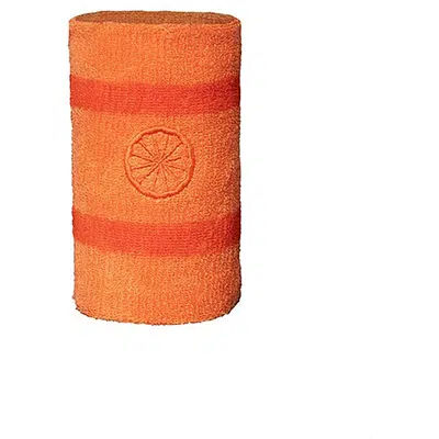 The Indian Maharadja Striped Zweetband Oranje