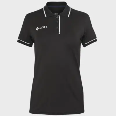 JDH Carbon Pro Dames Polo Zwart
