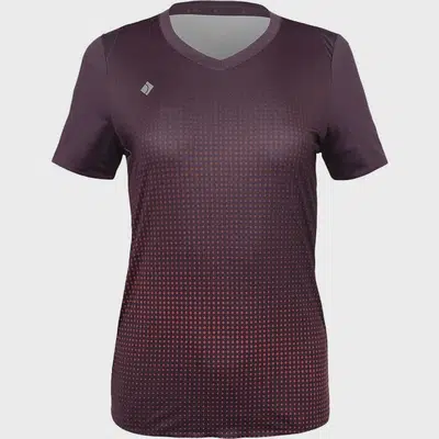 JDH Graphic T-Shirt Dames Paars