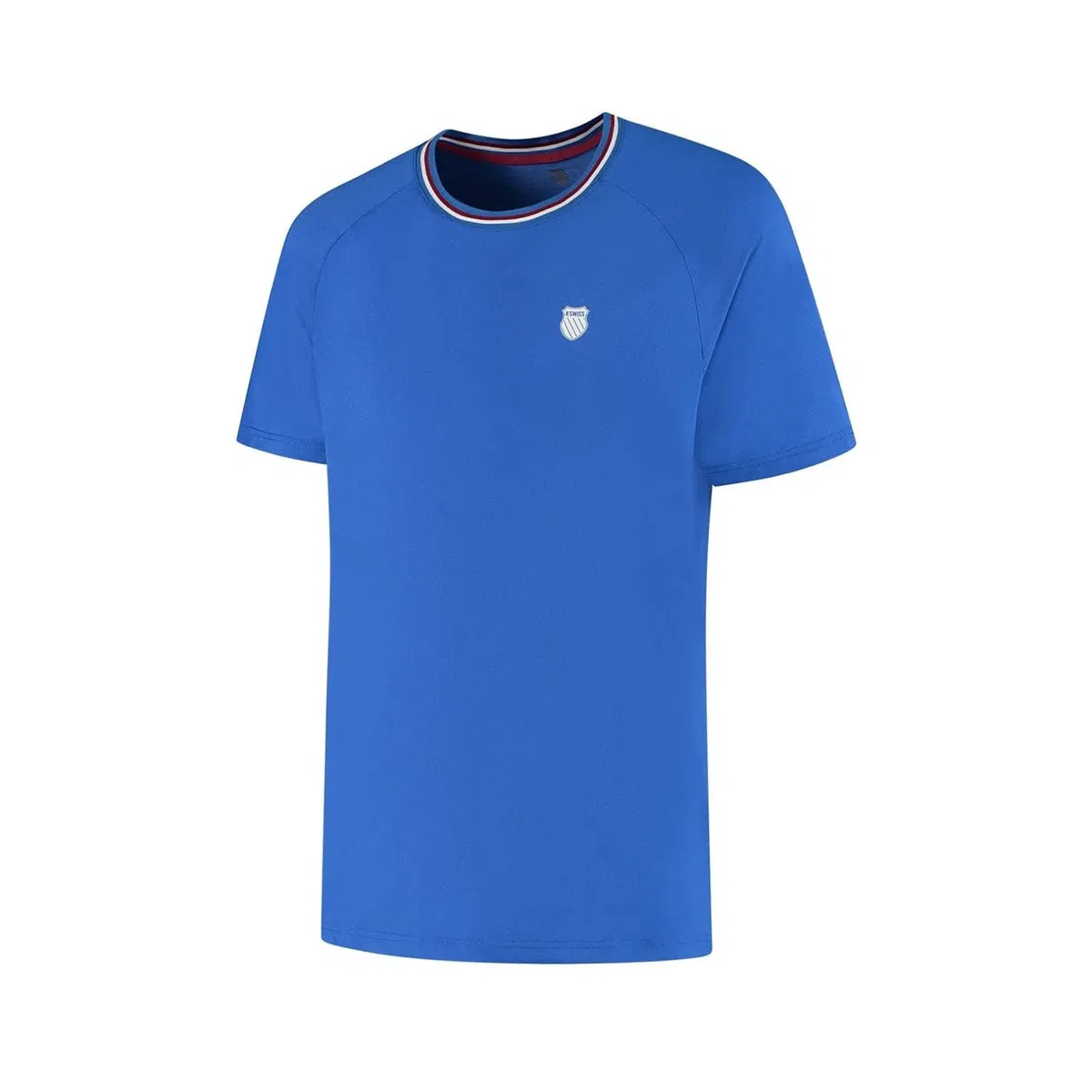 K-Swiss Hypercourt Melange T-Shirt Blauw