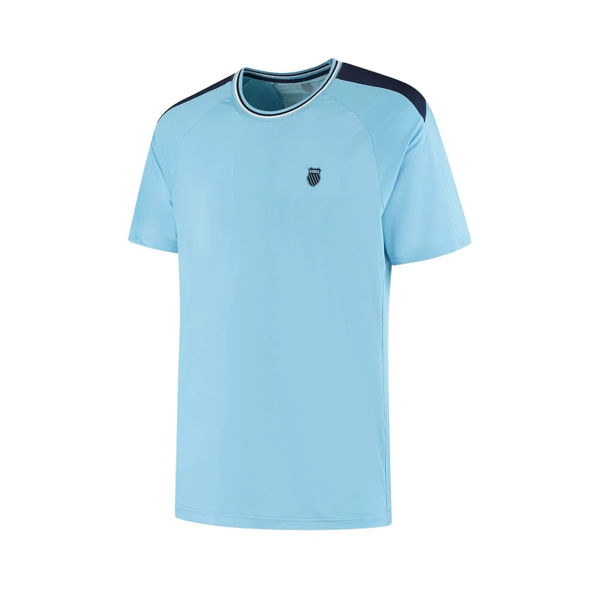 K-Swiss Hypercourt Mesh T-Shirt Heren Lichtblauw