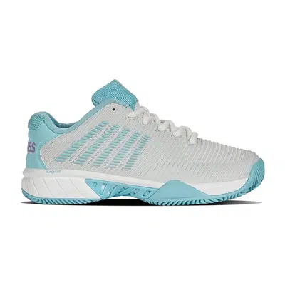 K-Swiss Hypercourt Express 2 HB Dames Wit Blauw