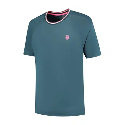 K-Swiss Hypercourt Mesh Crew T-Shirt