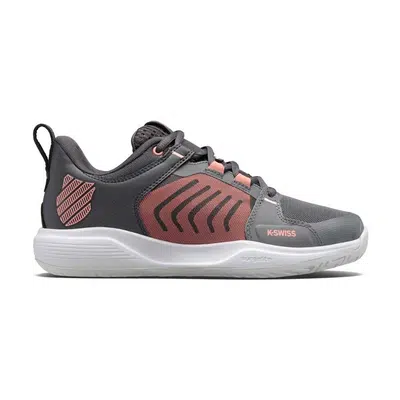 K-Swiss Ultrashot Team All Court Dames Grijs/Zwart
