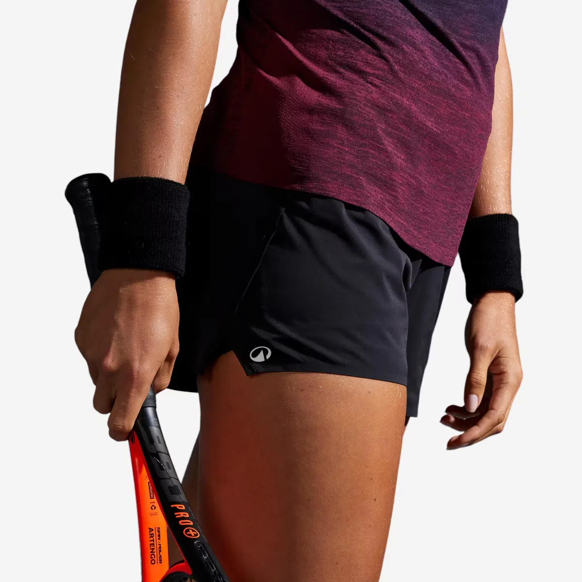 Kuikma 2-in-1 Short Dames Light 900 Zwart