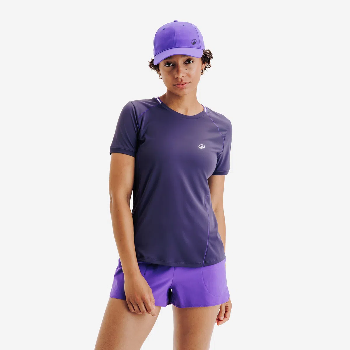 Kuikma Dry T-Shirt Dames Donkerpaars