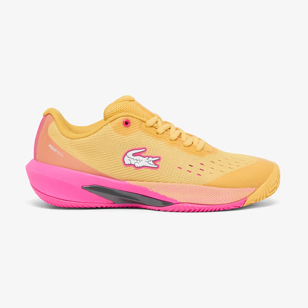 Lacoste AG-LT-EVO Dames Geel / Roze FW26